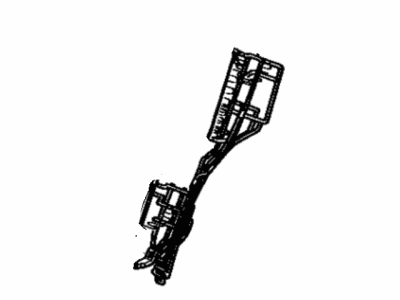 Toyota 71670-12141 Spring Assembly, Rear Seat Back