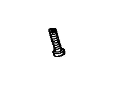 Toyota 45357-20020 Screw, Sector Shaft Adjusting