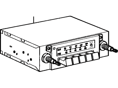 Toyota 86120-12350 Receiver Assembly, Radio