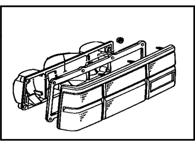 Toyota 81506-19245 Lamp Sub-Assembly, Rear Combination, LH