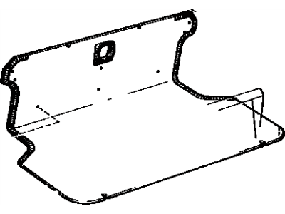 Toyota 58570-12080-11 Carpet, Rear Floor