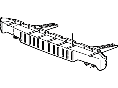 Toyota 52021-12050 Reinforcement Sub-Assembly, Front Bumper