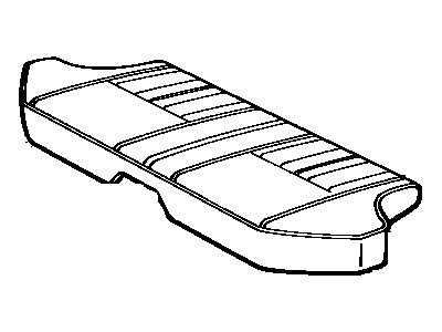 1983 Toyota Corolla Seat Cover - 71075-1A042-03