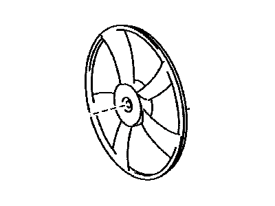 Toyota RAV4 Fan Blade - 16361-0V010