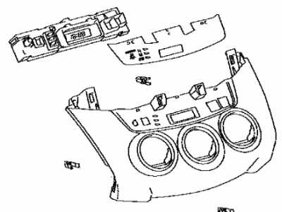 Toyota 83920-0R010-B0 Clock Assembly, W/ORNAME