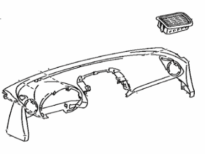 Toyota 55302-0R901-B0 Panel Sub-Assembly, Inst