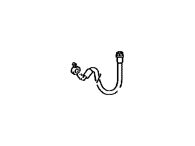 Toyota 90947-A2045 Hose, Flexible