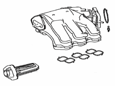 Toyota 17190-0P042 Tank Assembly, Intake Ai