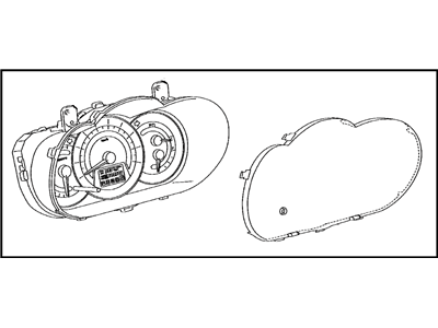 Toyota 83800-0R010 Meter Assembly, Combination