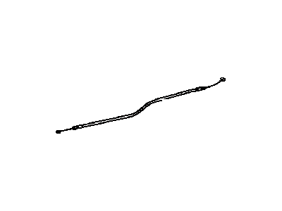 Toyota 72620-0R010 Cable Assembly, Rear NO.1