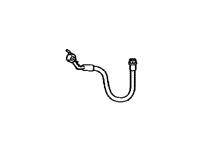 Toyota 90947-A2044 Hose, Flexible