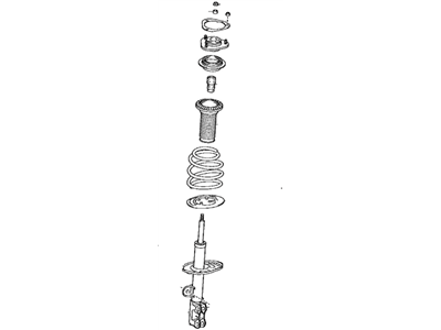 Toyota 48520-09M90 Shock Absorber Assembly Front Left