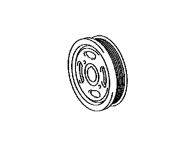 Toyota 13470-0V020 PULLEY Assembly, CRANKSH