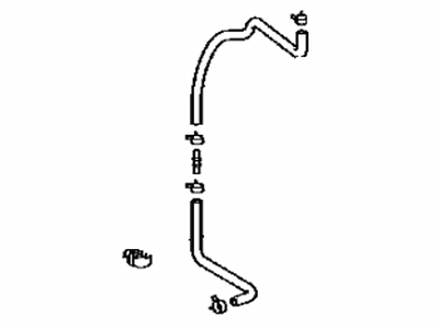 Toyota 23830-0V010 Hose Assembly, Fuel VAPO