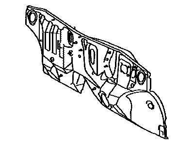 Toyota 55101-0R010 Panel Sub-Assembly, Dash