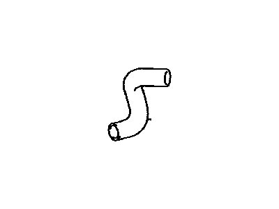 2010 Toyota RAV4 Radiator Hose - 16572-0P190