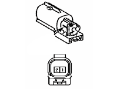 Toyota 90980-12697 Housing, Connector M