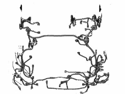 Toyota 82111-0RB60 Wire, Engine Room Ma