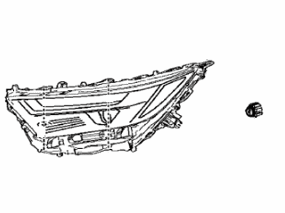 2022 Toyota RAV4 Headlight - 81110-0R350