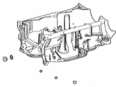 Toyota 11420-F0010 CRANKCASE Assembly, STIF