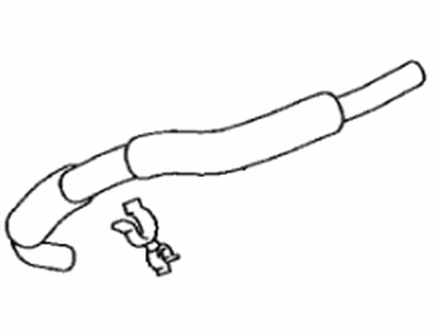 Toyota 23820-25110 Hose Assembly, Fuel VAPO