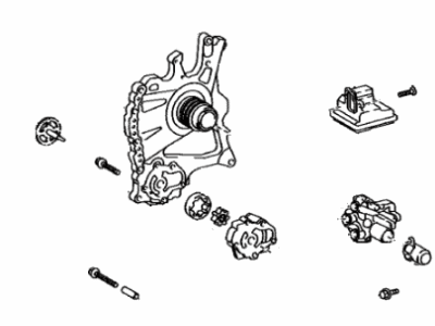 Toyota 35300-0R020 Pump Assembly, Oil W/STN