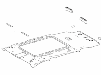 Toyota 63310-0R914-C0 HEADLINING Assembly, ROO