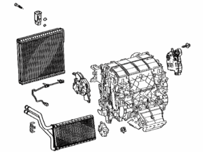 Toyota 87050-0R160 Radiator Assembly, Air C