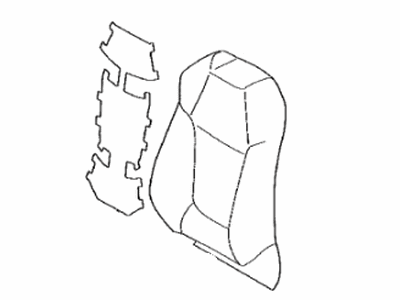2022 Toyota RAV4 Seat Cover - 71074-0R370-C5