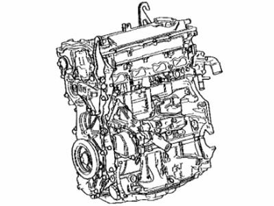 Toyota 19000-F0030 Engine Assy, Partial