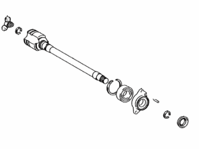 Toyota 43403-0R020 Joint Assembly, Front Axle Inboard