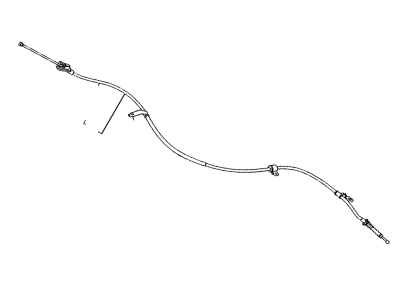 2014 Toyota Matrix Parking Brake Cable - 46430-02151