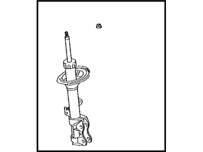 Toyota Corolla Shock Absorber - 48510-09T70