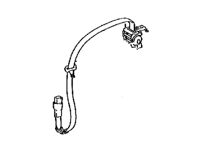 Toyota 73470-02301-B2 Belt Assembly, Rear Seat I