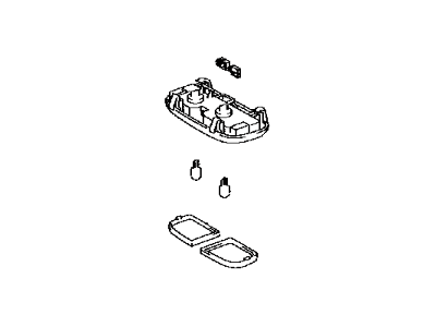 Toyota 81260-52100-B0 Lamp Assembly, Map