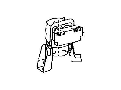 Toyota 12305-0T050 Insulator Sub-Assy, Engine Mounting, RH