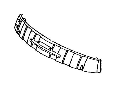 Toyota 52611-02170 Absorber, Front Bumper Energy