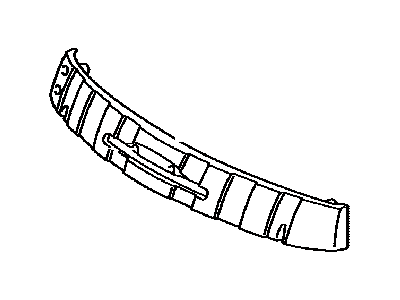 Toyota 52611-02250 ABSORBER, Front Bumper