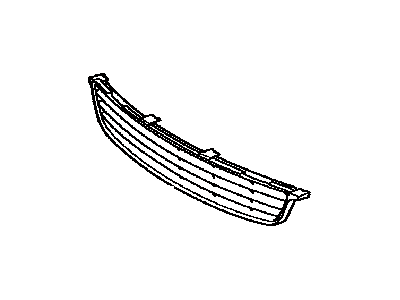 Toyota 53112-02280 Lower Radiator Grille No.1