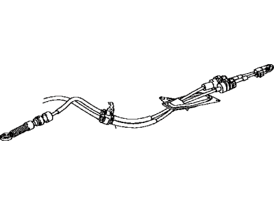 Toyota 33820-02590 Cable Assy, Transmission Control