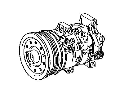 Toyota 88310-02510 Compressor Assy, W/Pulley