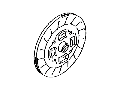 Toyota 31250-02240 Disc Assembly, Clutch