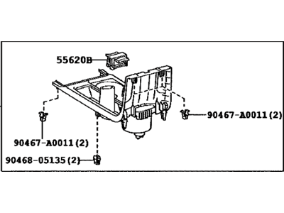 Toyota 58804-02040-B1 Panel Sub-Assembly, Cons