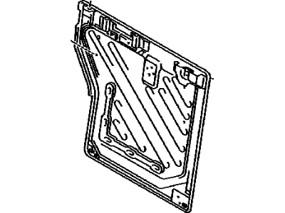 Toyota 71017-02232 Frame Sub-Assembly, Rear Seat