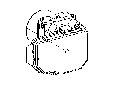 Toyota ABS Pump And Motor Assembly - 44510-35090