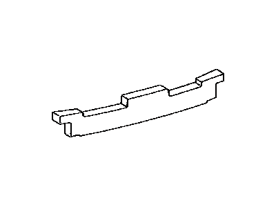 Toyota 52615-02150 ABSORBER, Rear Bumper