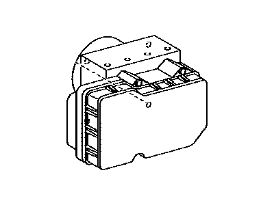 2012 Toyota Corolla ABS Pump And Motor Assembly - 44050-02260