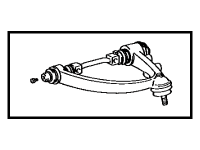 Toyota 48630-27020 Front Suspension Control Arm Sub-Assembly Upper Left