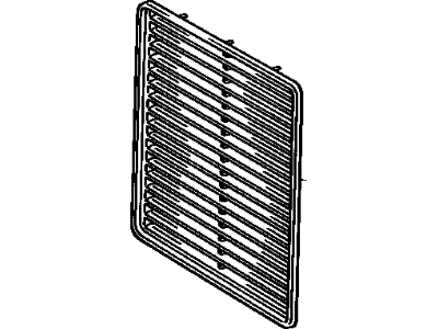 Toyota 62905-87001-05 Louver, Quarter Ventilation