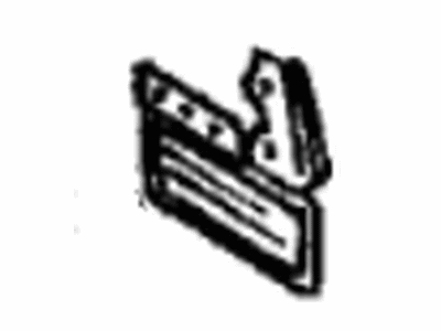 1988 Toyota Van Mud Flaps - 53881-87002